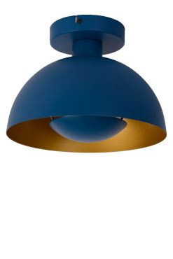 Lucide Siemon - plafondverlichting - Ø25 x 19 cm - blauw