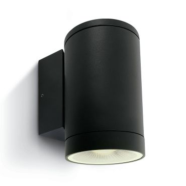 ONE Light PAR30 Outdoor -  buiten wandverlichting - 10,8 x 17,5 cm - IP65 - zwart