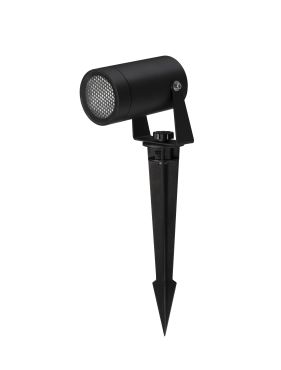 Nova Luce Destry – grondspot op piek - Ø 5,5 x 30 cm - IP54 - donker antraciet
