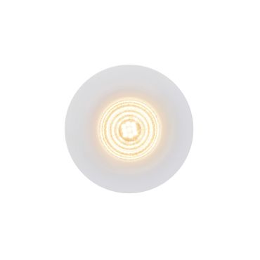 Nordlux Stake - inbouwspot - Ø 88 mm, Ø 72 mm inbouwmaat - 6,1W dimbare LED incl. - wit