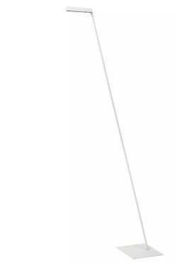 Lucide Lavale - staanlamp - 54,8 x 20 x 137,9 cm - 3W LED met dimfunctie incl. - wit