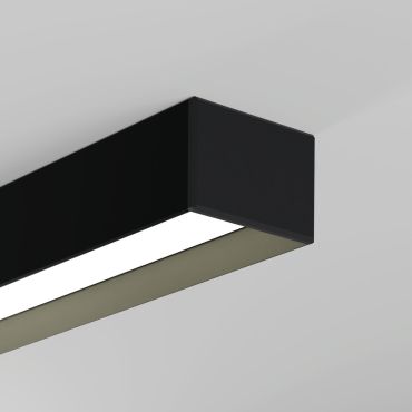 KLUS Giza-ll-zmg - ledprofiel - 3,12 x 2,16 cm - zwart