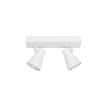 Nova Luce Dublin - opbouwspot 2L - 24,5 x 5,5 x 15 cm - zandwit