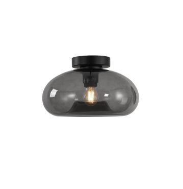 Artdelight Paradise - plafondverlichting - Ø 28 x 17 cm - gerookt