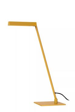 Lucide Lavale - tafellamp - 27,2 x 13 x 42,3 cm - 3W LED met dimfunctie incl. - okergeel