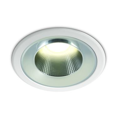 ONE Light Dark Light Project Range - inbouwspot - Ø 115 mm, Ø 95 mm inbouwmaat - 10W LED incl. - IP54 - wit - witte lichtkleur