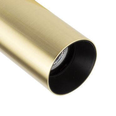 Faro Stan - inbouwspot 1L - Ø 6 x 13,7 cm - inbouwmaat Ø 50 mm - satijn goud
