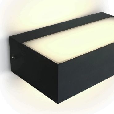 ONE Light Outdoor Wall Up &amp; Down Lights - buiten wandverlichting - 20,7 x 11 x 6 cm - 2 x 4,5W LED incl. - IP54 - antraciet