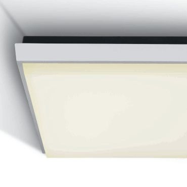 ONE Light Outdoor Slim LED - buiten plafondverlichting - 23,8 x 23,8 x 4,6 cm - 25W LED incl. - IP54 - wit
