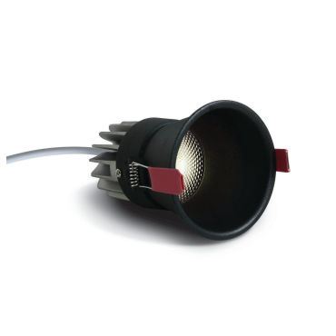 ONE Light Dark Light Pro Range - inbouwspot - Ø 75 mm, Ø 68 mm inbouwmaat - 10W LED incl. - zwart