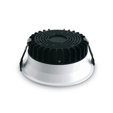 ONE Light Dark Light Bathroom - inbouwspot - Ø 120 mm, Ø 111 mm inbouwmaat - 9W LED incl. - IP54 - wit - witte lichtkleur