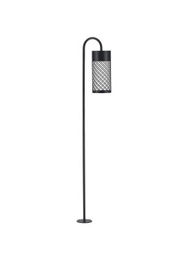 Nova Luce Motley - tuinpaal - Ø 10 x 100 x 18,5 cm - 9W LED incl. - IP65 - zandzwart