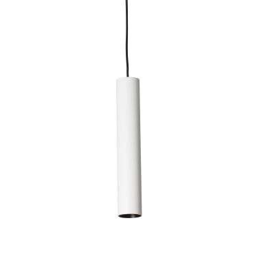 Faro Stan - hanglamp - Ø 6 x 33 cm - mat wit