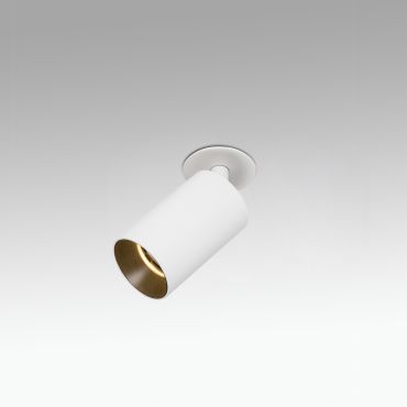 Faro Stan - inbouwspot 1L - Ø 6 x 13,7 cm, inbouwmaat Ø 50 mm - mat wit