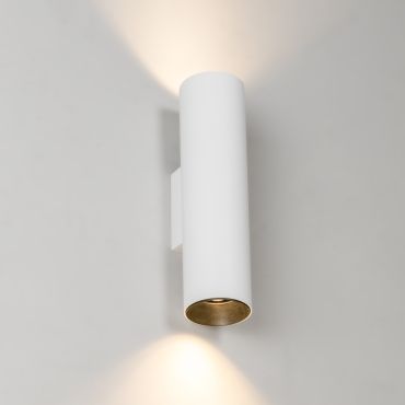 Faro Stan - wandverlichting - 6 x 7,2 x 22,5 cm - mat wit
