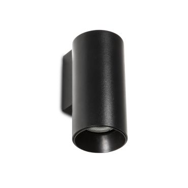 Faro Stan - wandverlichting - 6 x 7,2 x 12,5 cm - mat zwart