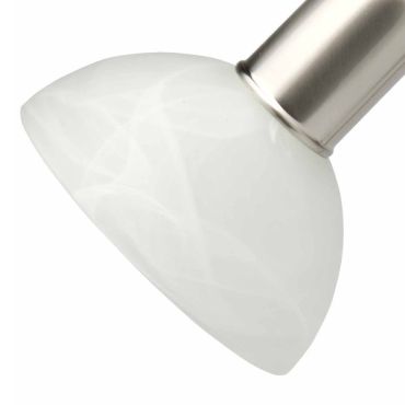 Brilliant Pearl - tafellamp - 25 cm - satijn chroom