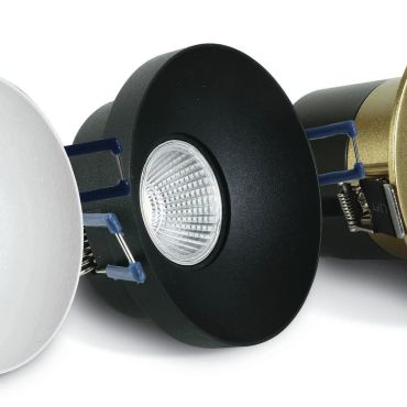 ONE Light 8W Range - inbouwspot - Ø 81 mm, Ø 68 mm inbouwmaat - 8W LED incl. - zwart