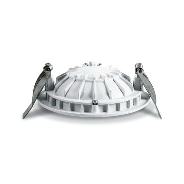 ONE Light Dark Light Dome Reflector - inbouwspot - Ø 105 mm, Ø 94 mm inbouwmaat - 8W LED incl. - wit -  warm witte lichtkleur