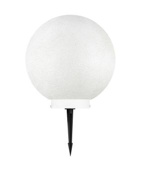 Nova Luce Moon - spot op piek - Ø 30 x 30 cm - IP65 - wit
