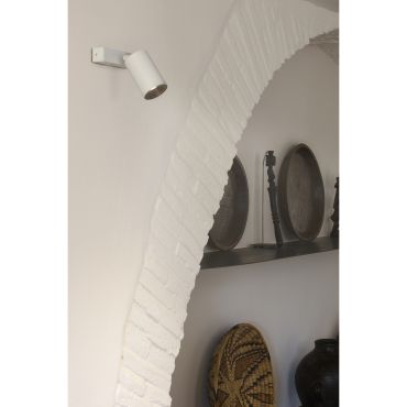 Faro Stan - opbouwspot 1L - 17,5 x 14,2 x 9,8 cm - mat wit