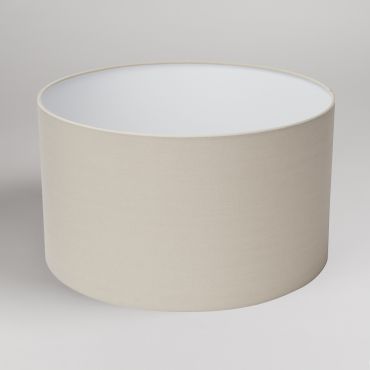 Projectlight Drum - lampenkap - Ø 40 x 23 cm - kokosnoot