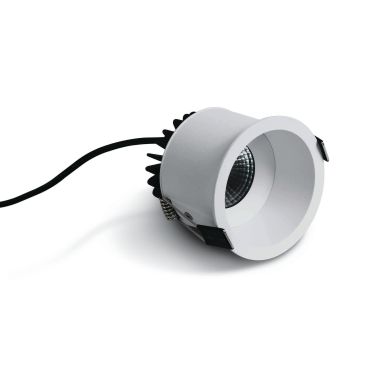 ONE Light COB Range - inbouwspot - Ø 78 mm, Ø 75 mm inbouwmaat - 7W LED incl. - IP54 - wit - witte lichtkleur