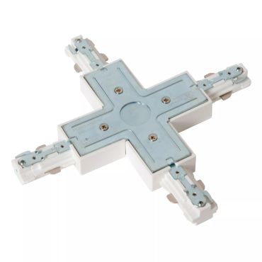 Lucide Track X-koppelstuk - 1-fase Railsysteem - 230V - wit
