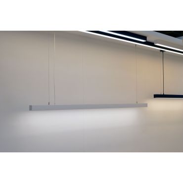 Lichtkoning Line - hanglamp - 5,3 x 5,3 cm profiel - 28,8W LED per meter - wit
