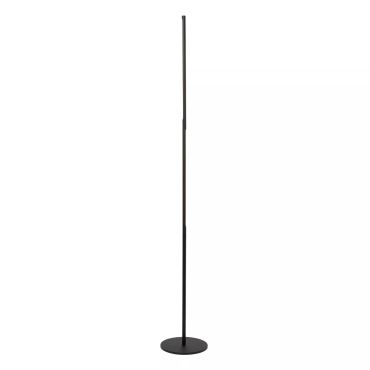 Lucide Finan - vloerlamp - Ø 25 x 170 cm - 3 stap dimmer - 30W dimbare LED incl. - zwart