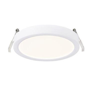 Nordlux Sóller 17 - plafondlamp - Ø 17,9 x 2,5 cm - 9,5W dimbare LED incl. -  IP44 - wit