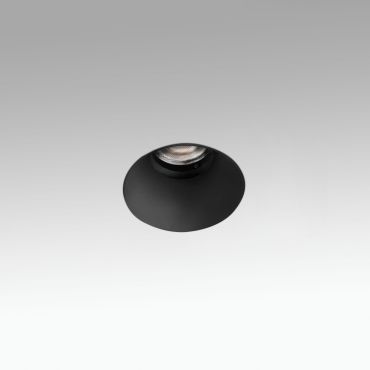 Faro Lox - inbouwspot - Ø 85 mm, Ø 55 mm inbouwmaat - 8W dimbare LED incl. - zwart