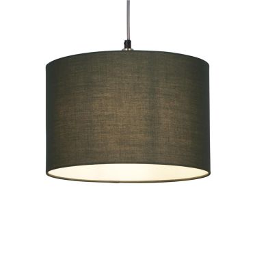 Searchlight Clyde Drum - lampenkap - Ø 30 x 20 cm - groen