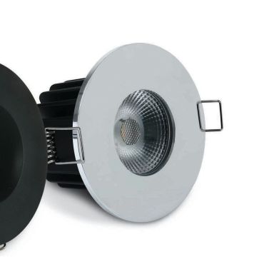ONE Light Fire Rated Range - inbouwspot - Ø 83 mm, Ø 68 mm inbouwmaat - 6W LED incl. - IP65 - wit