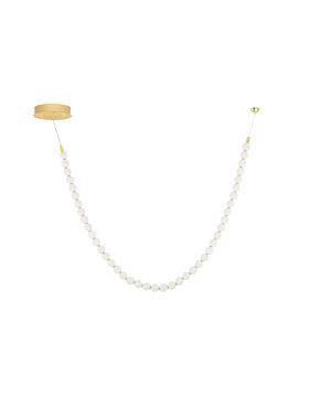Nova Luce Perla - hanglamp - 115 x 131 cm - 69W dimbare LED incl. - goud