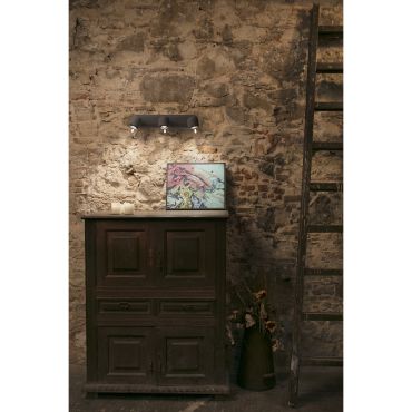 Faro Stone - opbouwspot 3L - 48 x 13 x 13,5 cm - grijs