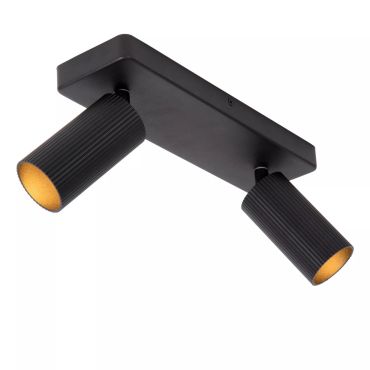 Lucide Clubs - opbouwspot - 31 x 9 x 14,9 cm - zwart
