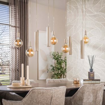 Vico Senso - hanglamp - 120 x 20 x 150 cm - beige