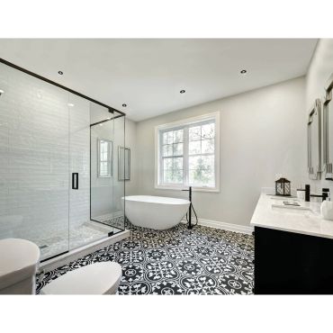 ONE Light Bathroom Range - inbouwspot - Ø 84 mm, Ø 68 mm inbouwmaat - IP65 - zwart