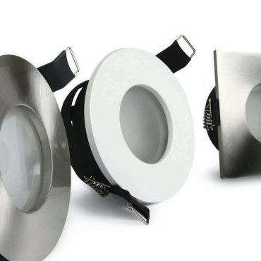 ONE Light Bathroom Range - inbouwspot - Ø 85 mm, Ø 70 mm inbouwmaat - IP44 - wit