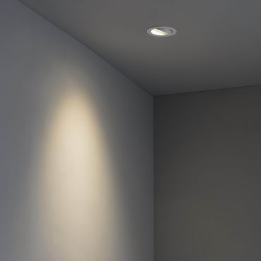 Faro Argon - inbouwspot - Ø 114 mm, Ø 100 mm inbouwmaat - mat wit