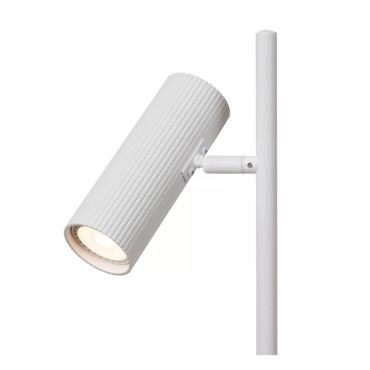 Lucide Clubs - tafellamp - Ø 15 x 42 cm - wit
