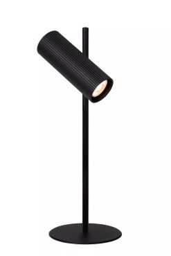 Lucide Clubs - tafellamp - Ø 15 x 42 cm - zwart