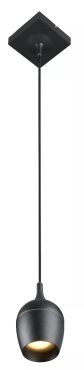 Lucide Preston - hanglamp - 10 x 10 x 146,7 cm - IP44 - zwart