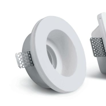 ONE Light Trimless Gypsum - inbouwspot - Ø 130 mm, Ø 132 mm inbouwmaat - wit