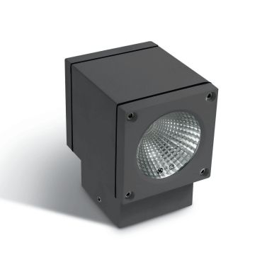ONE Light Outdoor Wall Cylinders  - buiten wandverlichting - 8 x 11,3 x 9,5 cm - 6W LED incl. - IP54 - antraciet