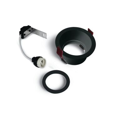 ONE Light - Dark Light Range - inbouwspot - Ø 85 mm, Ø 68 mm inbouwmaat - zwart