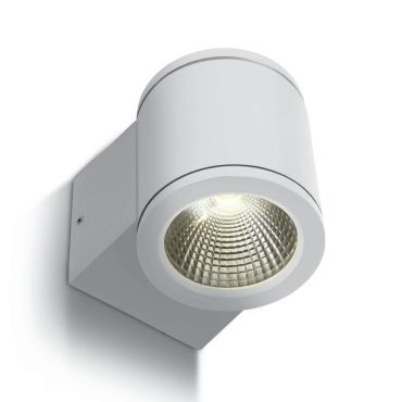 ONE Light Outdoor Wall Cylinders - buiten wandverlichting - 8 x 10,6 x 9 cm - 6W LED incl. - IP54 - wit