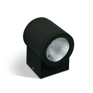 ONE Light Outdoor Wall Cylinders - buiten wandverlichting - 8 x 10,6 x 9 cm - 6W LED incl. - IP54 - zwart