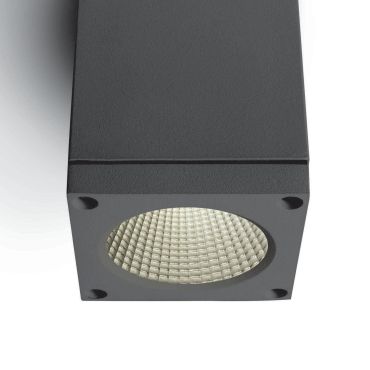ONE Light Outdoor Ceiling Cylinders - buiten plafondverlichting - 8 x 8 x 10,7 cm - 6W LED incl. - IP54 - antraciet